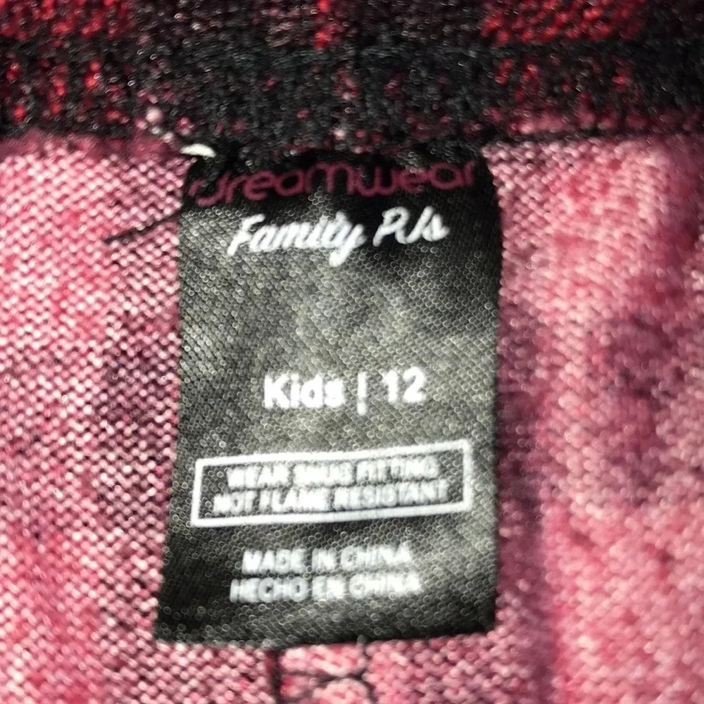 𝅺Dreamwear flannel checkered pajama pants SZ 12 🌟Host Pick🌟